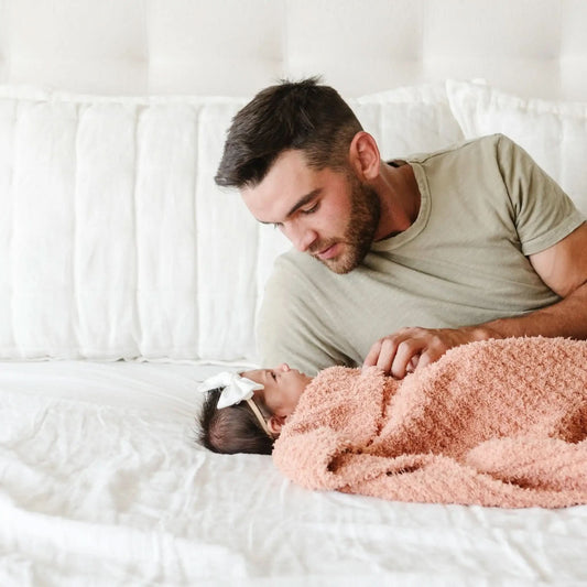 RIBBED BAMBONI® RECEIVING BLANKETS in - photo