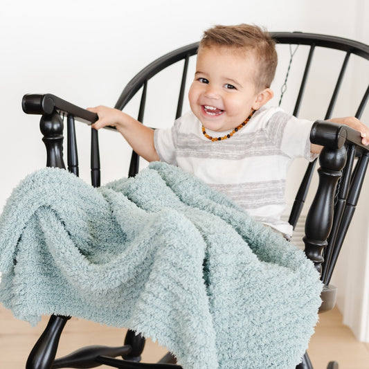 RIBBED BAMBONI® TODDLER BLANKETS in - photo