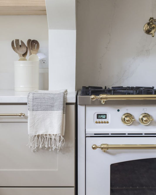 Riviera Cotton Hand Towel in - Kitchen Towels photo
