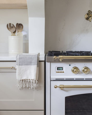 Riviera Cotton Hand Towel in - Kitchen Towels photo