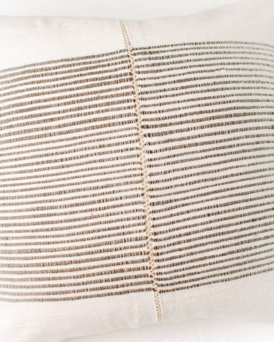 18" Riviera Hand-Stitch Throw Pillow in - Throw Pillows photo