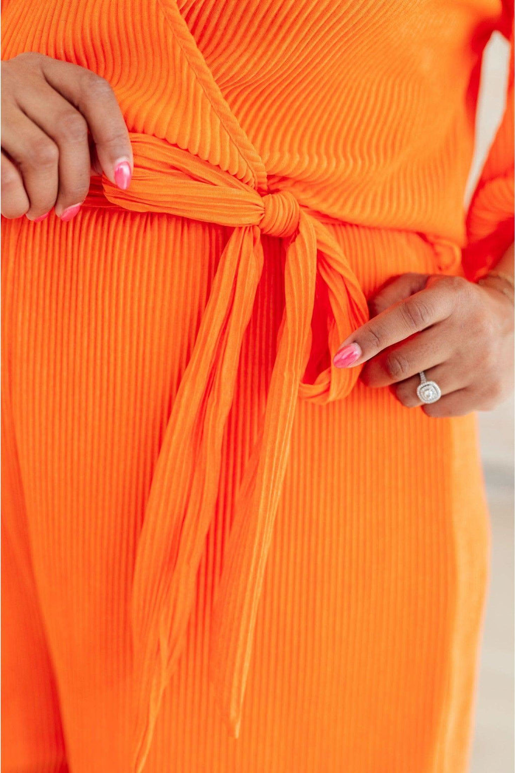Roll With me Romper in Tangerine - SwagglyLife Home & Fashion