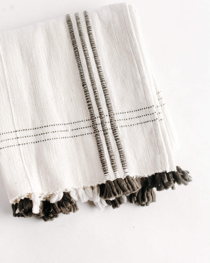 Ribbons Cotton Table Runner in - Table Runners photo