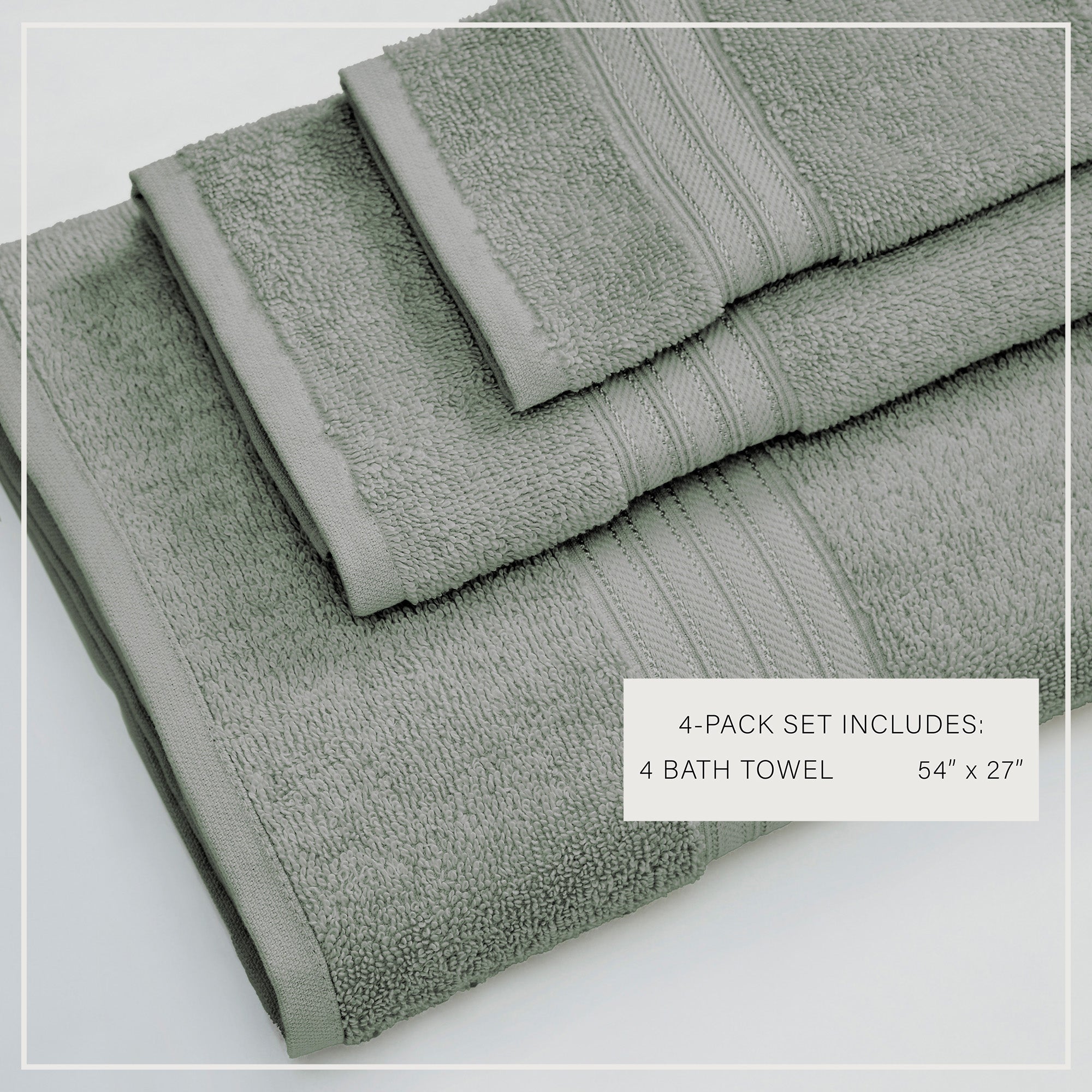 Cotton Terry Bath Towel Set - Cooper Collection in - photo