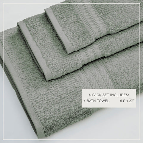 Cotton Terry Bath Towel Set - Cooper Collection in - photo