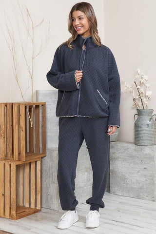 Sandra Quilt Jacket with Pockets - SwagglyLife Home & Fashion