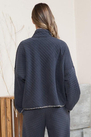 Sandra Quilt Jacket with Pockets - SwagglyLife Home & Fashion