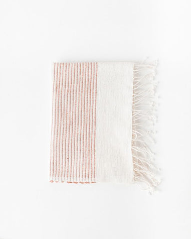 Riviera Cotton Hand Towel in Blush - Kitchen Towels photo