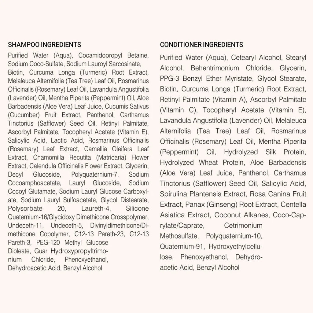 Biotin & Botanicals Shampoo & Conditioner in - Haircare photo