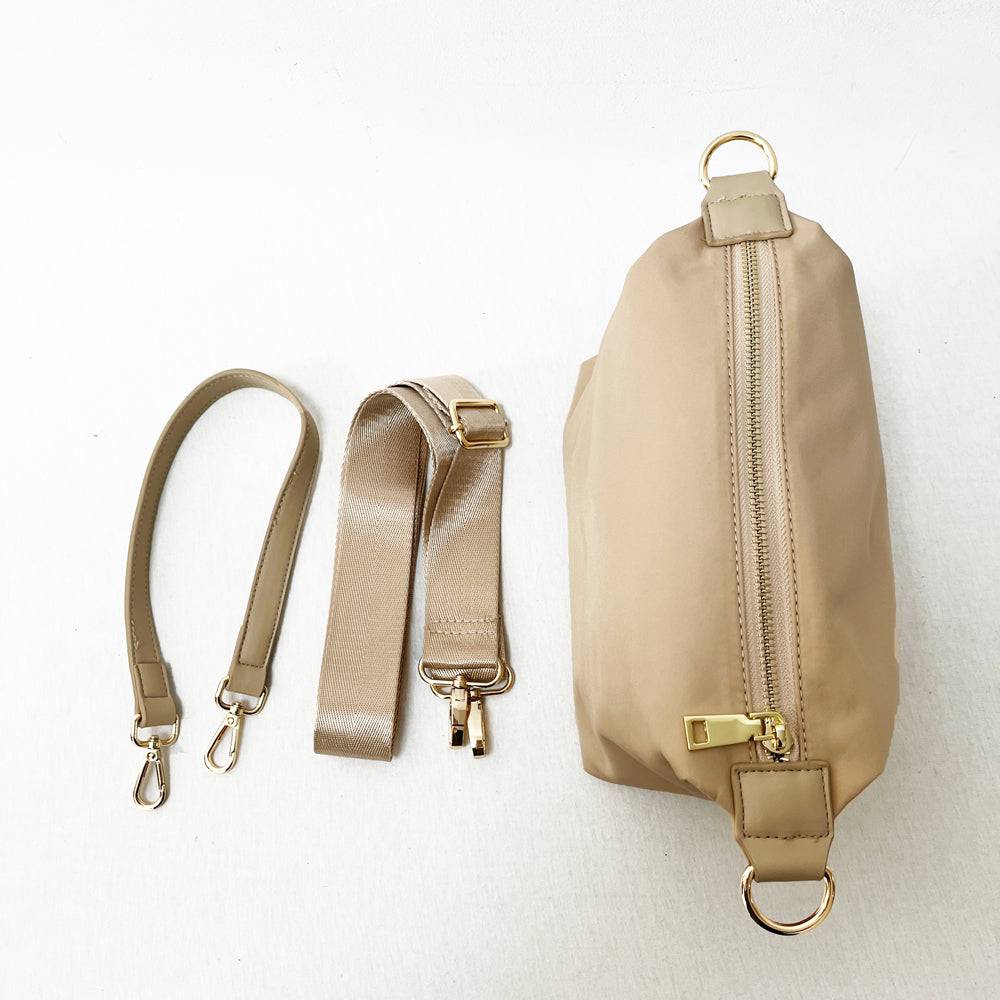 Jessie Crossbody | Choose Your Strap - Apricot | SwagglyLife