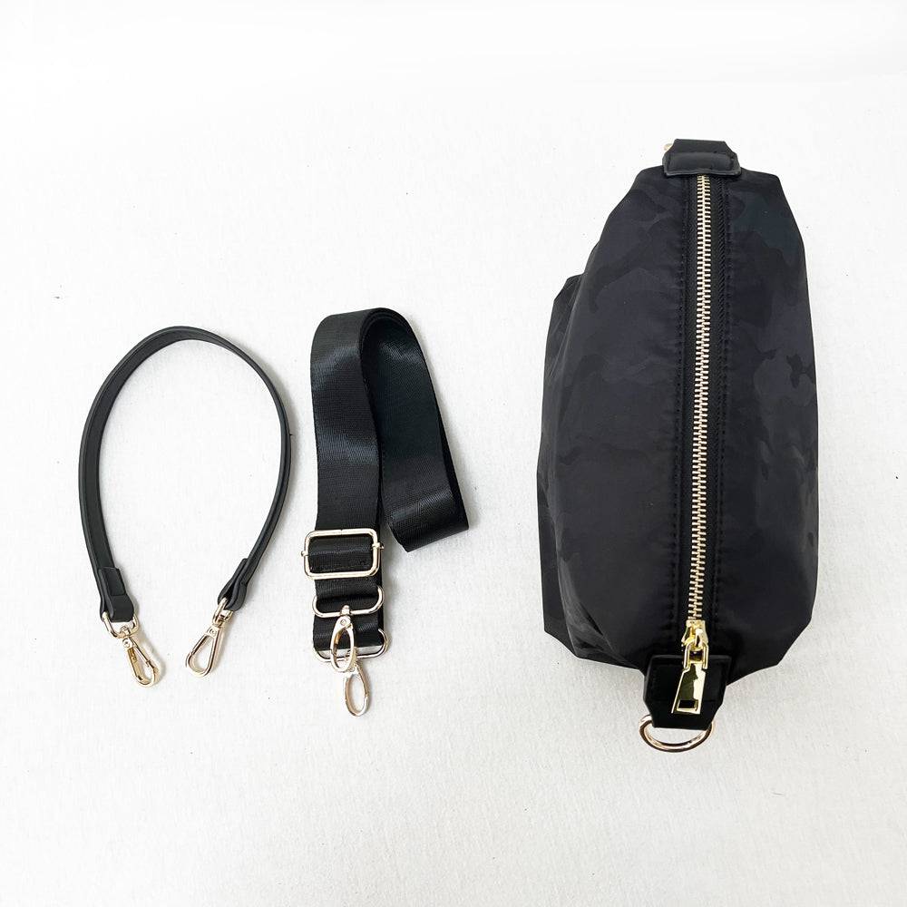Jessie Crossbody | Choose Your Strap in Black - Bags photo