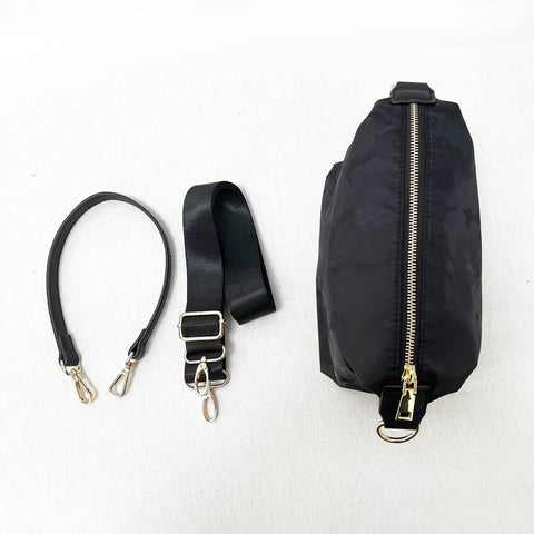 Jessie Crossbody | Choose Your Strap in Black - Bags photo