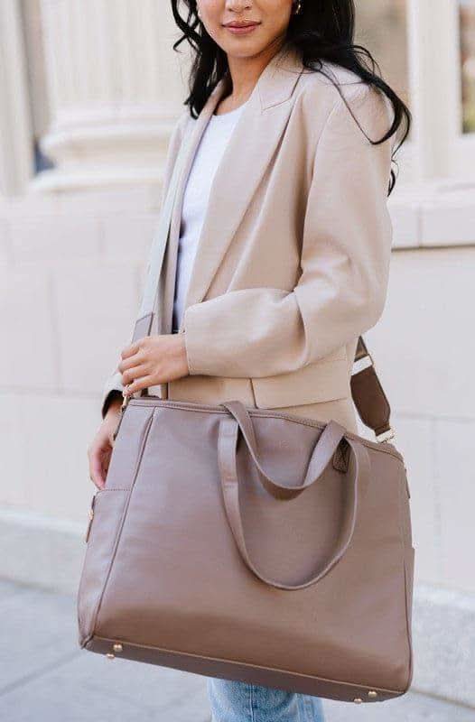 Signature Tote Carry All On Laptop Bag - SwagglyLife Home & Fashion