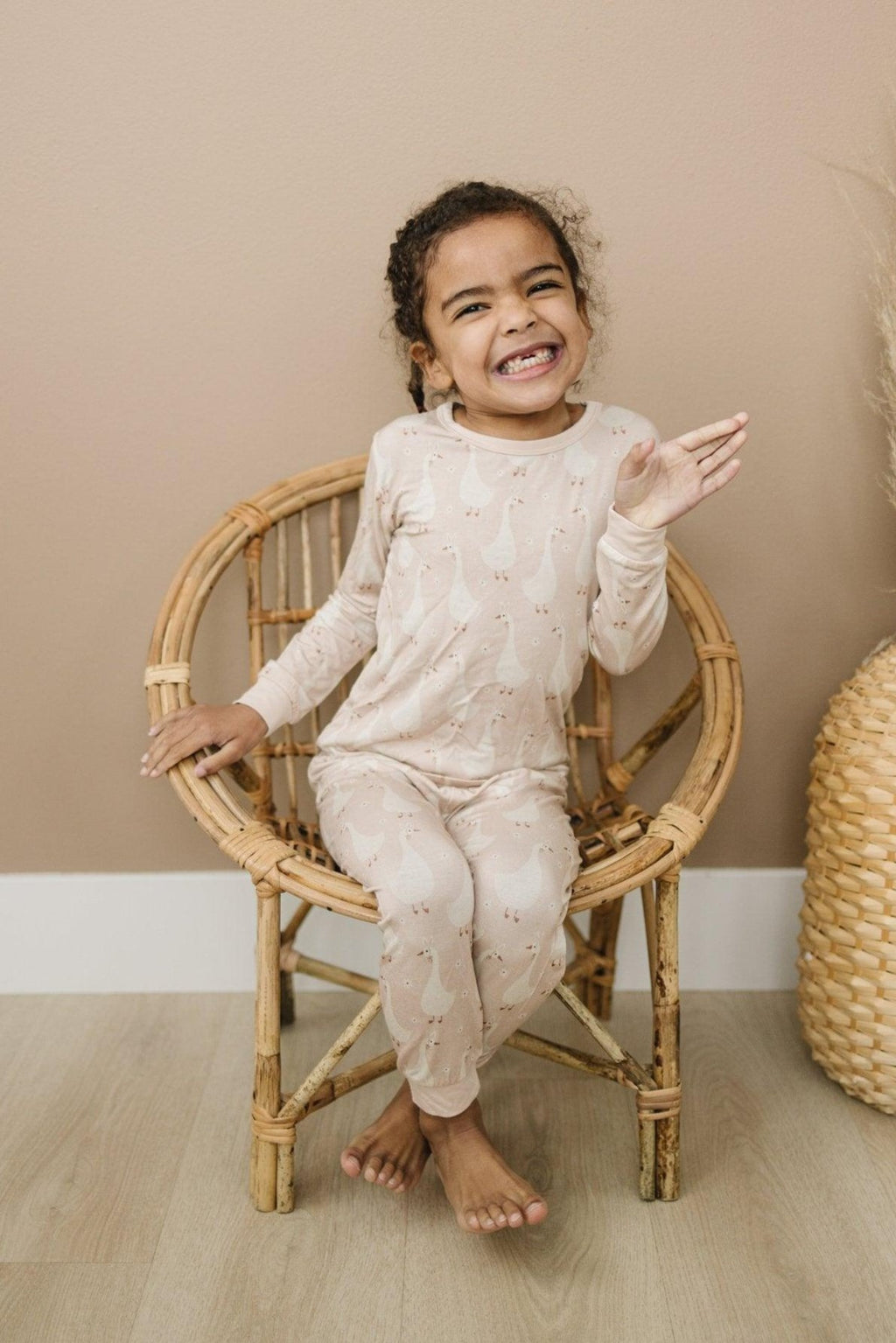 Silly Goose on the Loose 2pc Bamboo Pajamas in - photo