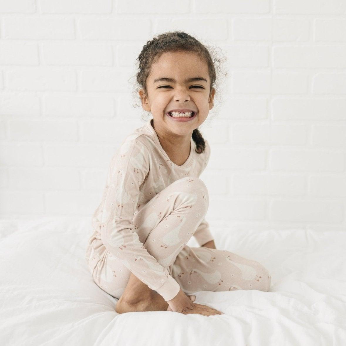 Silly Goose on the Loose 2pc Bamboo Pajamas in - photo