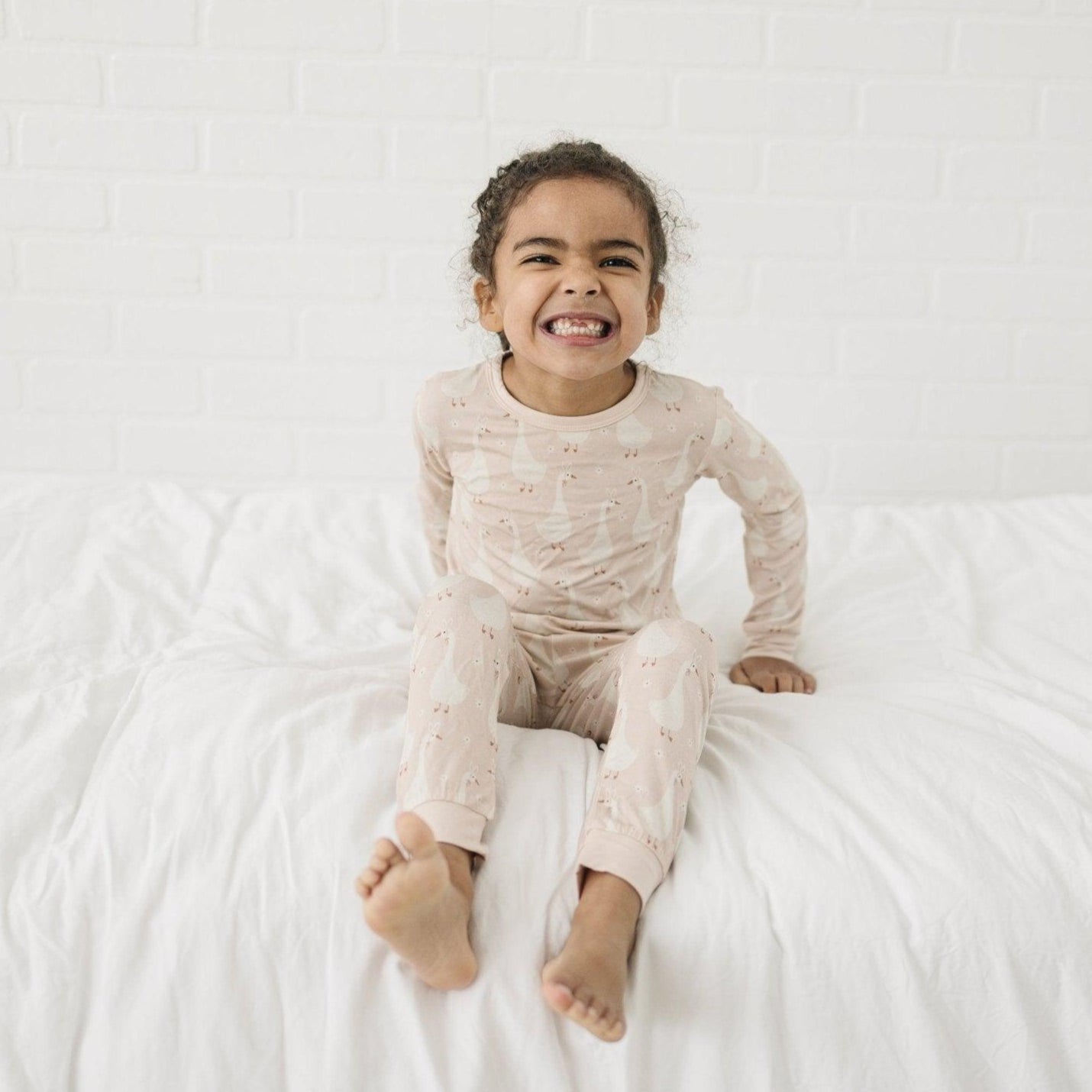 Silly Goose on the Loose 2pc Bamboo Pajamas in - photo