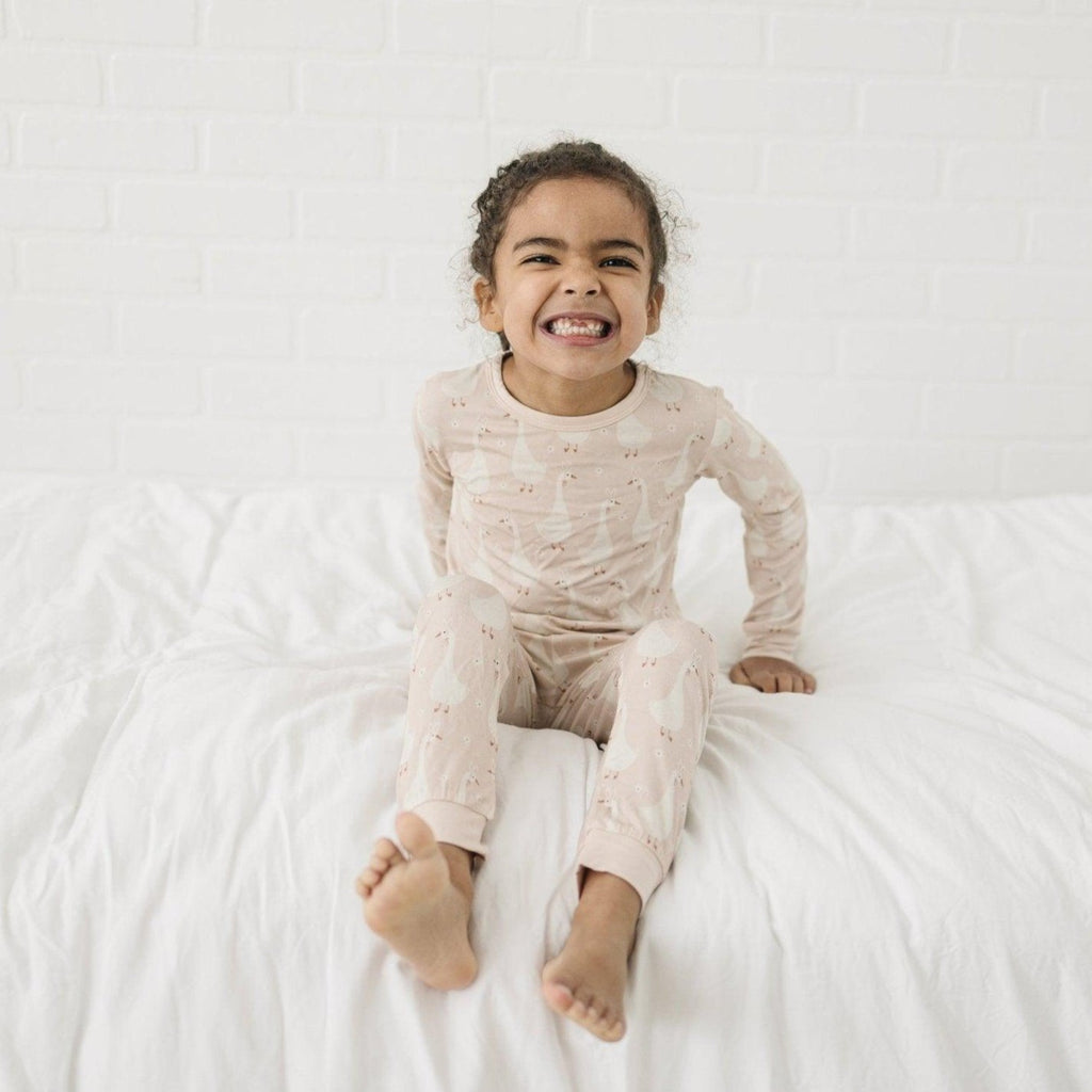 Silly Goose on the Loose 2pc Bamboo Pajamas in - photo