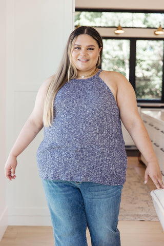Small Talk Ribbed Halter Top - SwagglyLife Home & Fashion
