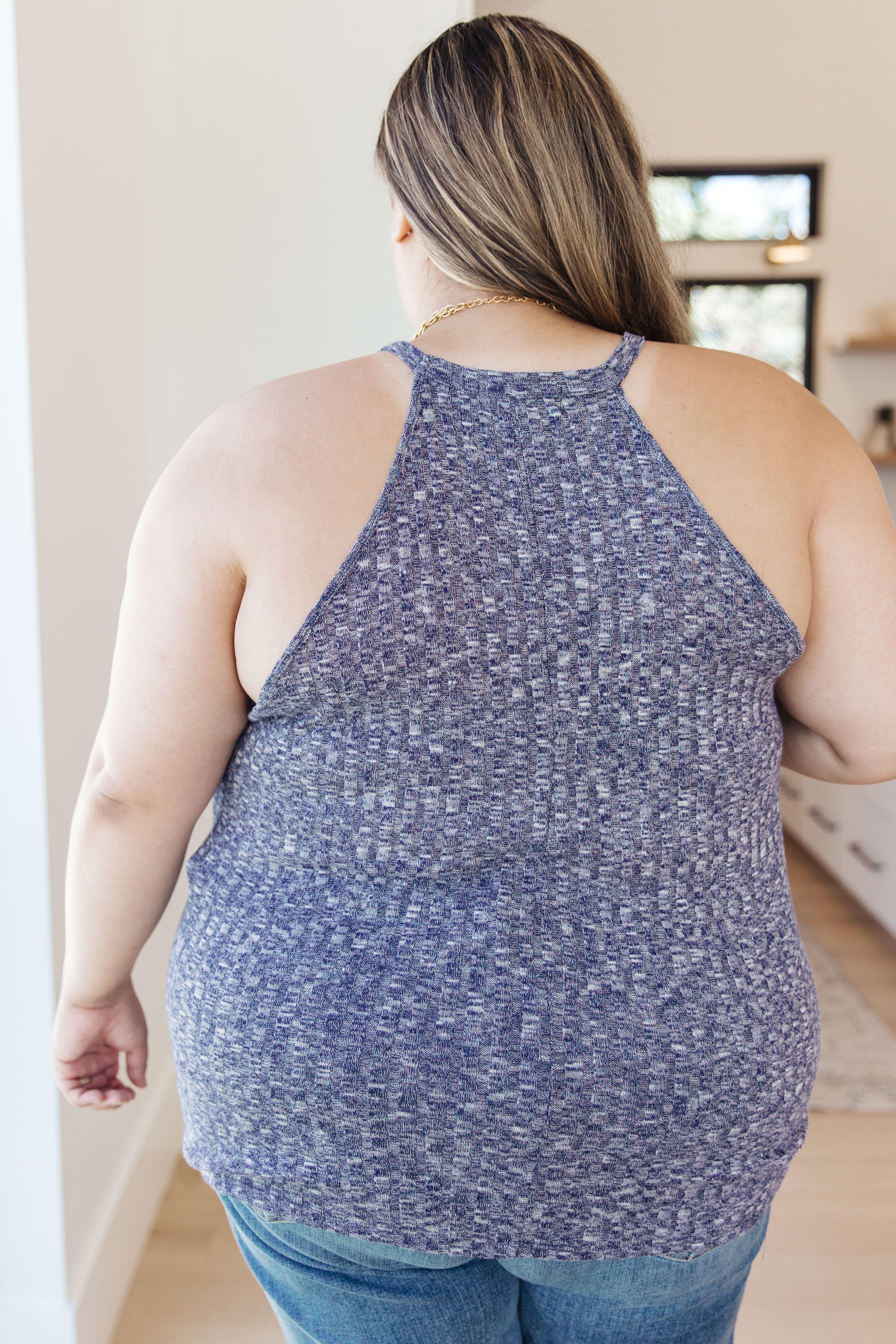 Small Talk Ribbed Halter Top - SwagglyLife Home & Fashion
