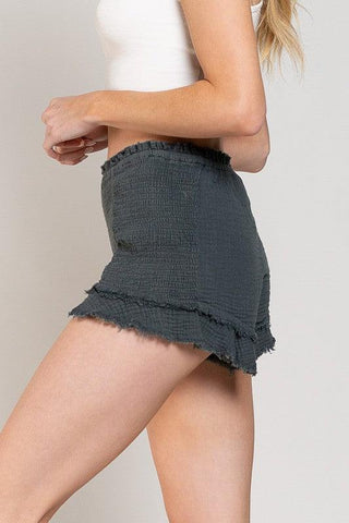Smoked Ruffle Shorts - SwagglyLife Home & Fashion