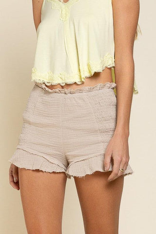Smoked Ruffle Shorts - SwagglyLife Home & Fashion