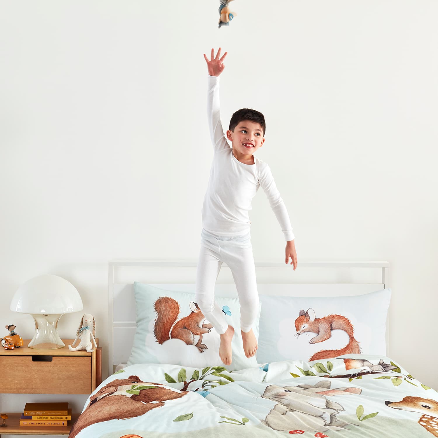 Enchanted Forest Duvet & Pillowcase in - Big Kid Bedding photo