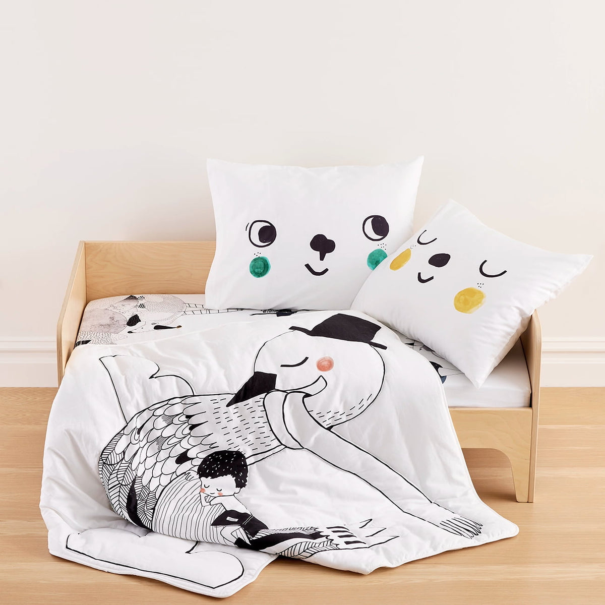 Swan Toddler Bedding Set in - Toddler Comforter photo