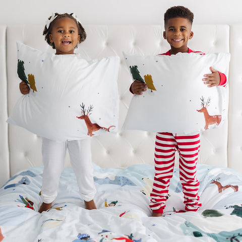 Snowy Day Duvet & Pillowcase in - Big Kid Bedding photo