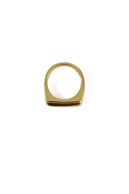 SOCALI 18K Gold Versatile Simple Ring - SwagglyLife Home & Fashion