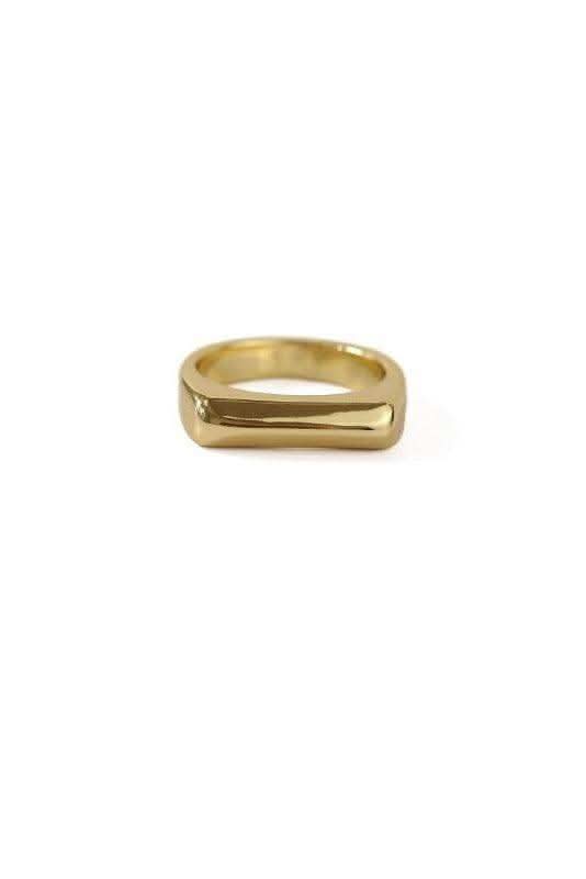 SOCALI 18K Gold Versatile Simple Ring - SwagglyLife Home & Fashion