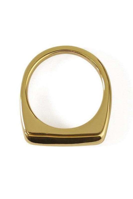 SOCALI 18K Gold Versatile Simple Ring - SwagglyLife Home & Fashion