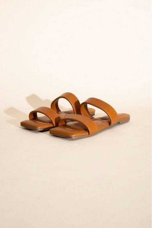 SODA RAMSEY-S Double-Strap Slides. - SwagglyLife Home & Fashion