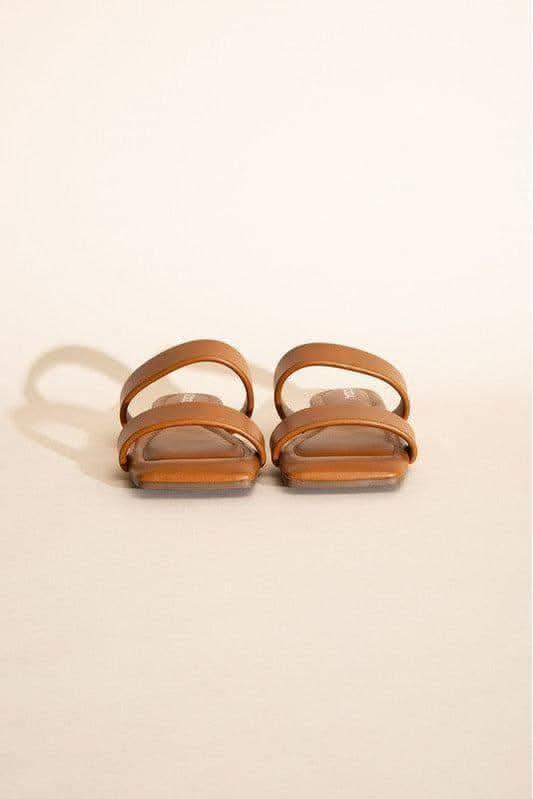 SODA RAMSEY-S Double-Strap Slides. - SwagglyLife Home & Fashion