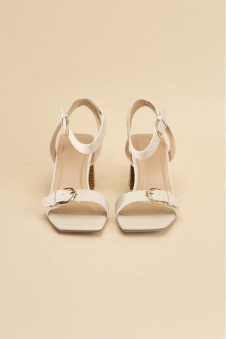SODA TREATY Buckle Sandal Heels - SwagglyLife Home & Fashion
