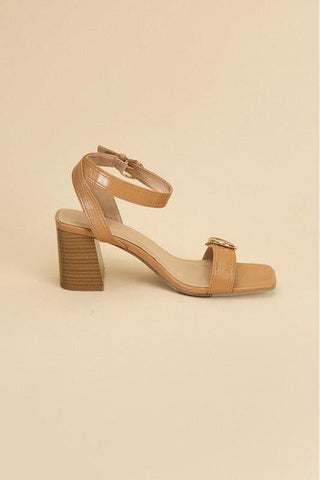 SODA TREATY Buckle Sandal Heels - SwagglyLife Home & Fashion