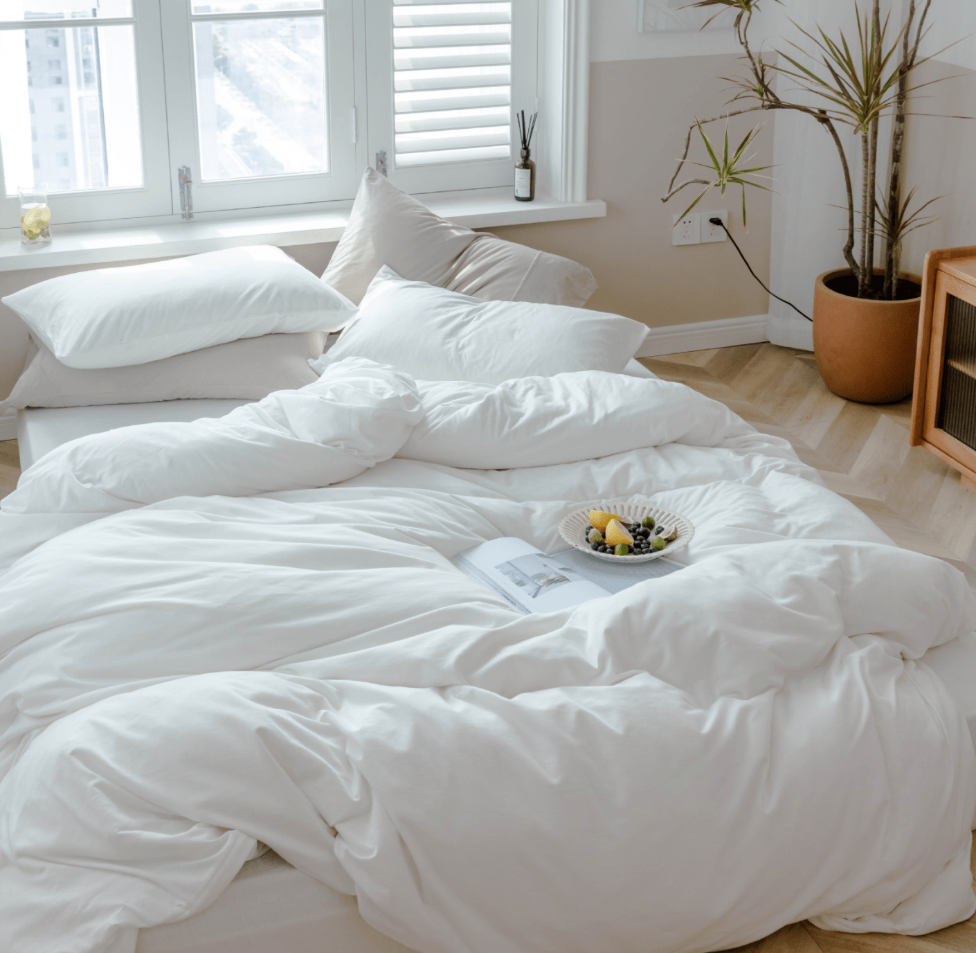Solid Bedding Set / Forest Green in - Bedding Set photo