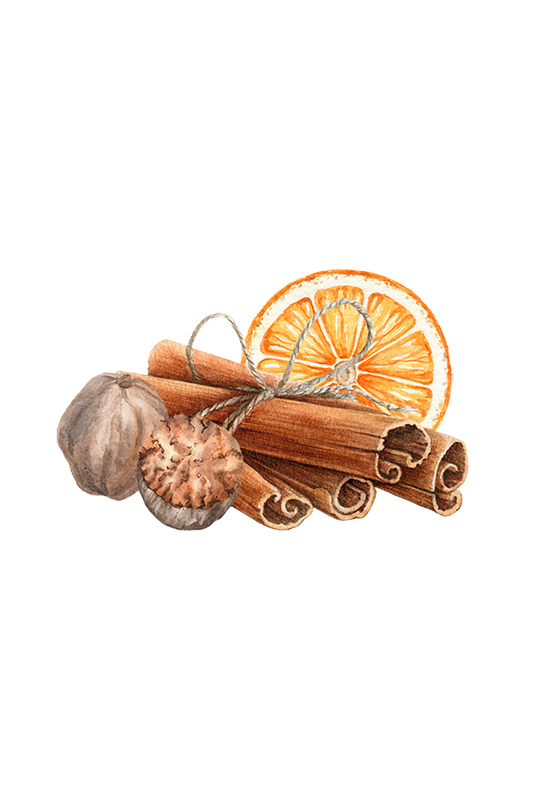 Sweet Orange & Warm Spices Essential Oil Blend -