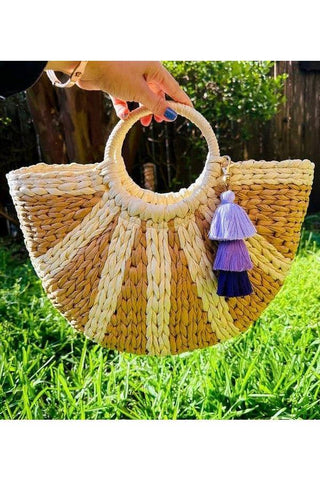 Spring Sunset Beach Bag - SwagglyLife Home & Fashion