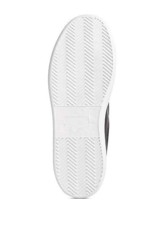 Starry Glitter Star Detail Sneakers - SwagglyLife Home & Fashion