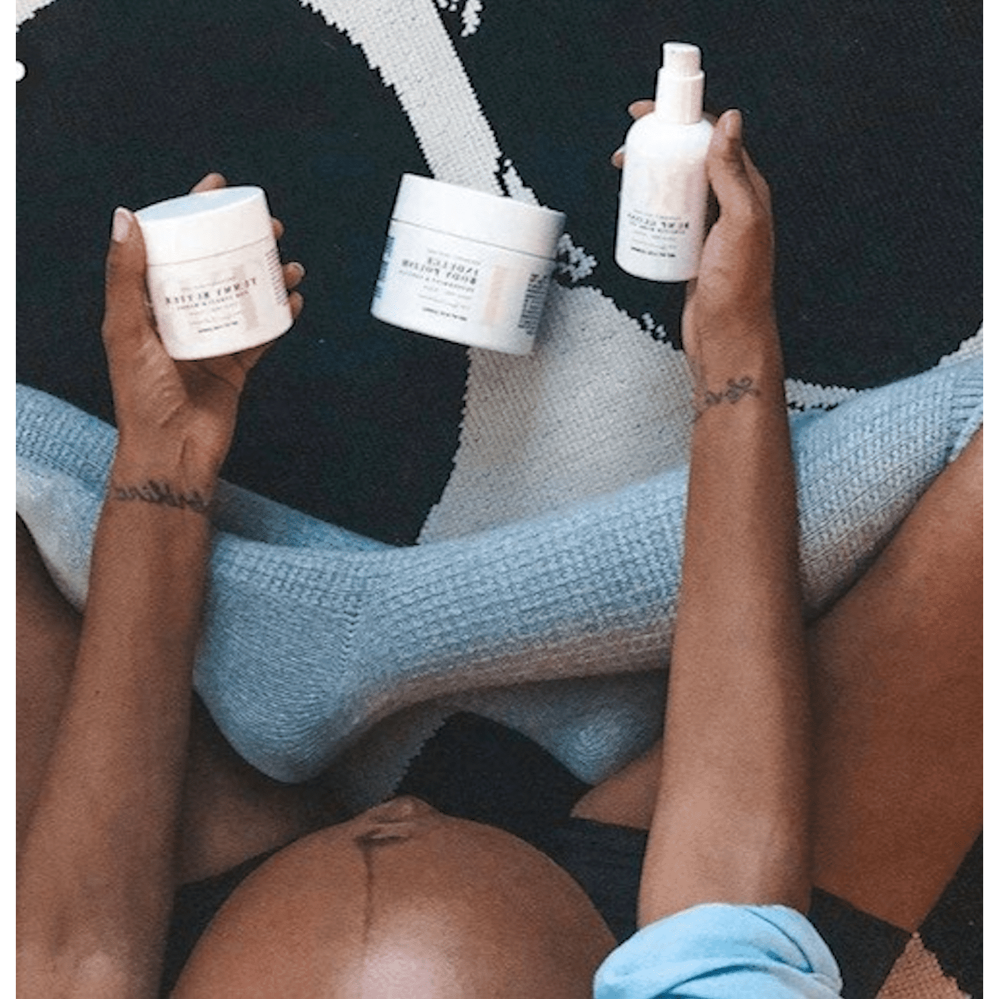 Stretch Mark Prevention Trio in - Maternity Gift Basket > pregnancy belly cream > best oil for pregnancy stretch marks > new mom gift > gift for pregnant woman > mom to be gift set > pregnancy creams to prevent stretch marks > stretch mark kit > stretch mark prevention photo