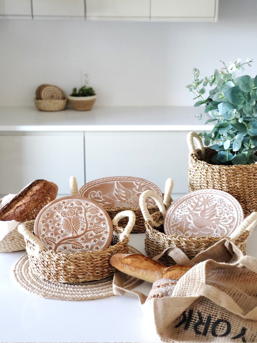 KORISSA Bread Warmer & Basket - Bird Oval in - KITCHEN photo