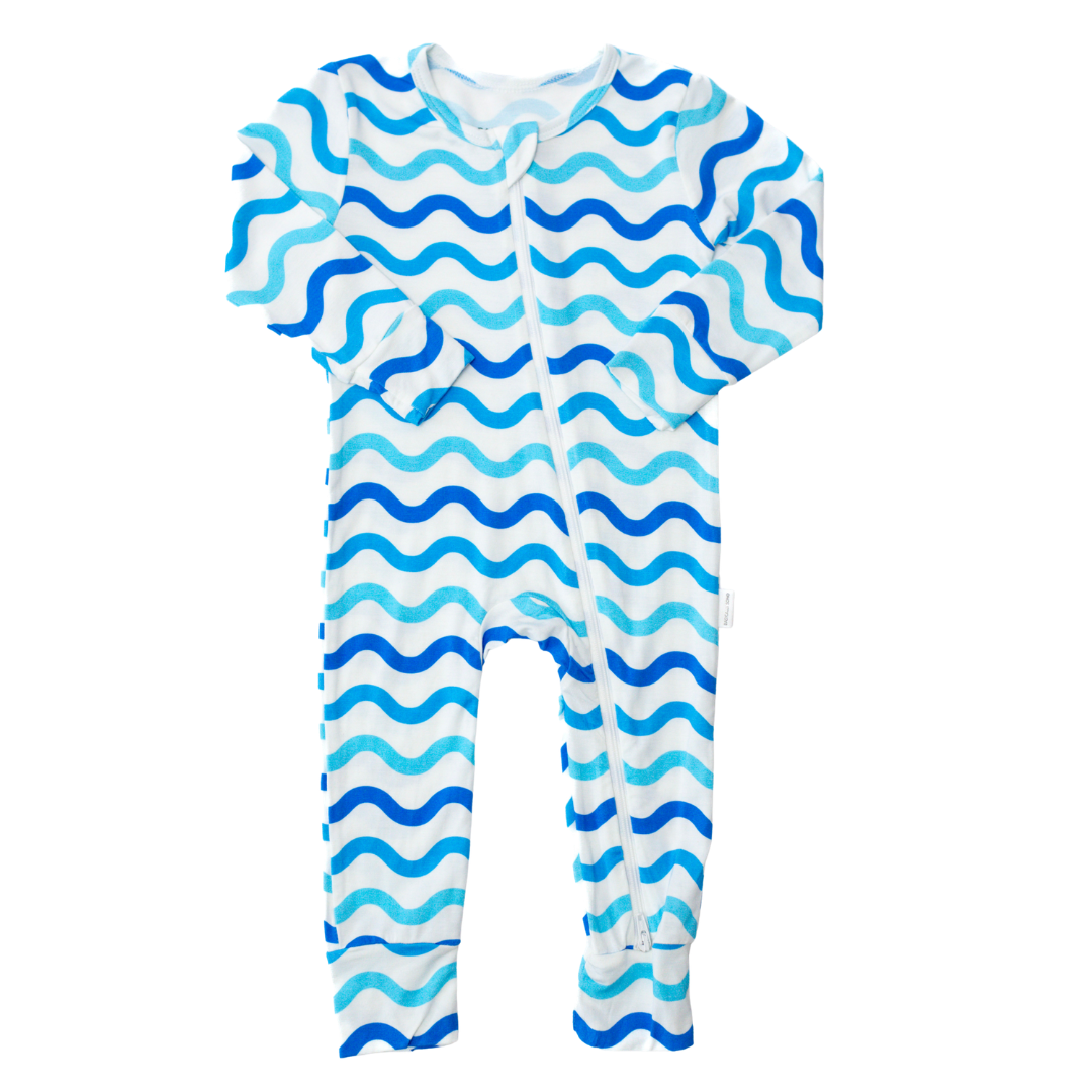 Hamptons Surfside Zippered Romper