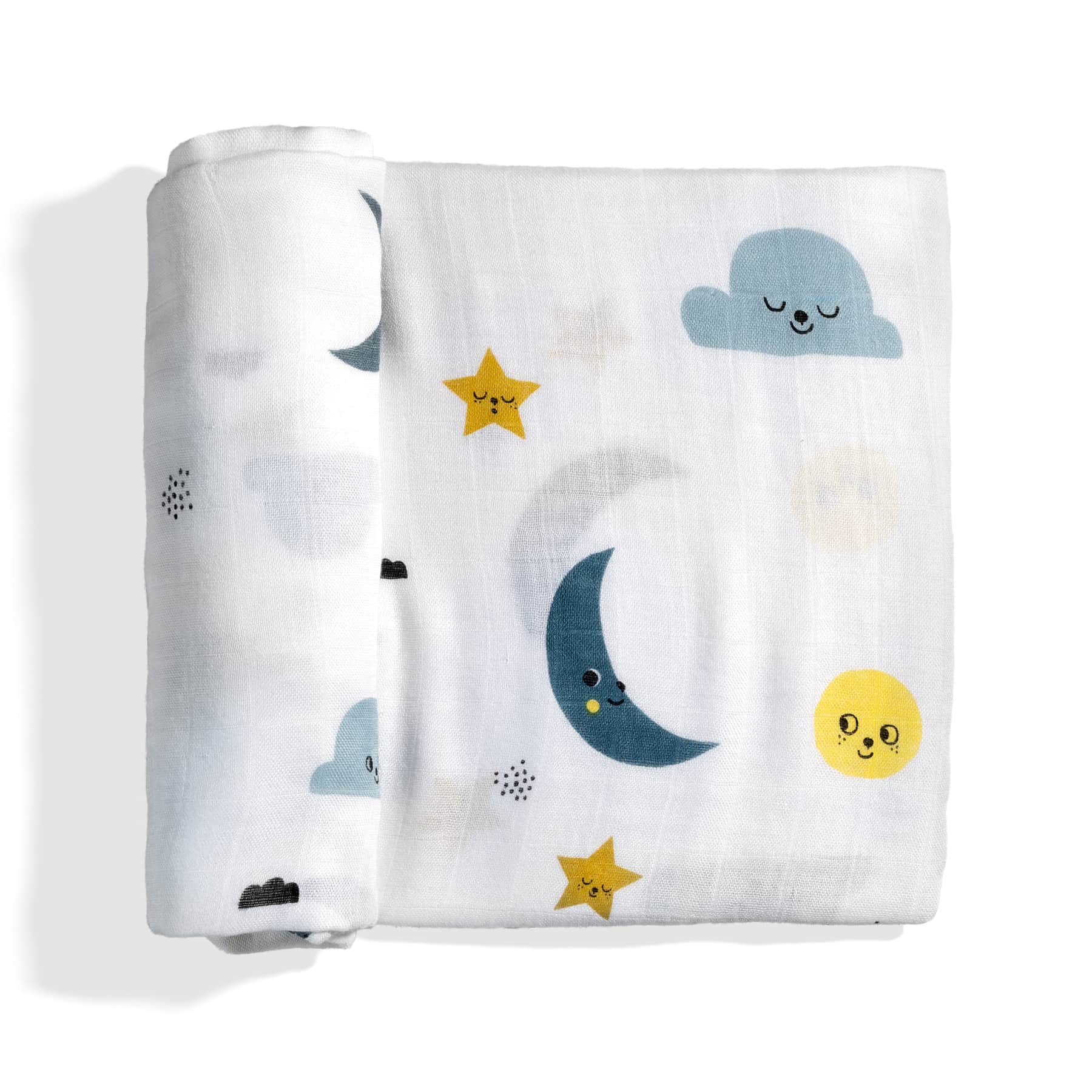 Moon and stars bamboo swaddle in - Swaddle photo