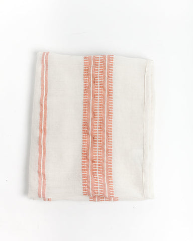 Handwoven Cotton Baby Swaddle in Blush - Swaddling & Receiving Blankets photo