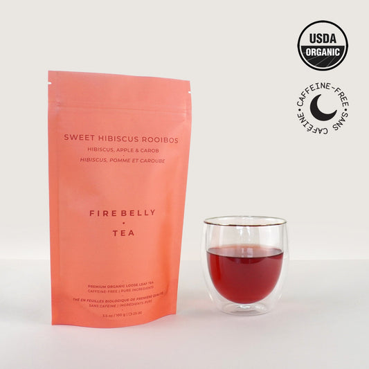 Sweet Hibiscus Rooibos in Compostable Bag - Herbal Tea photo