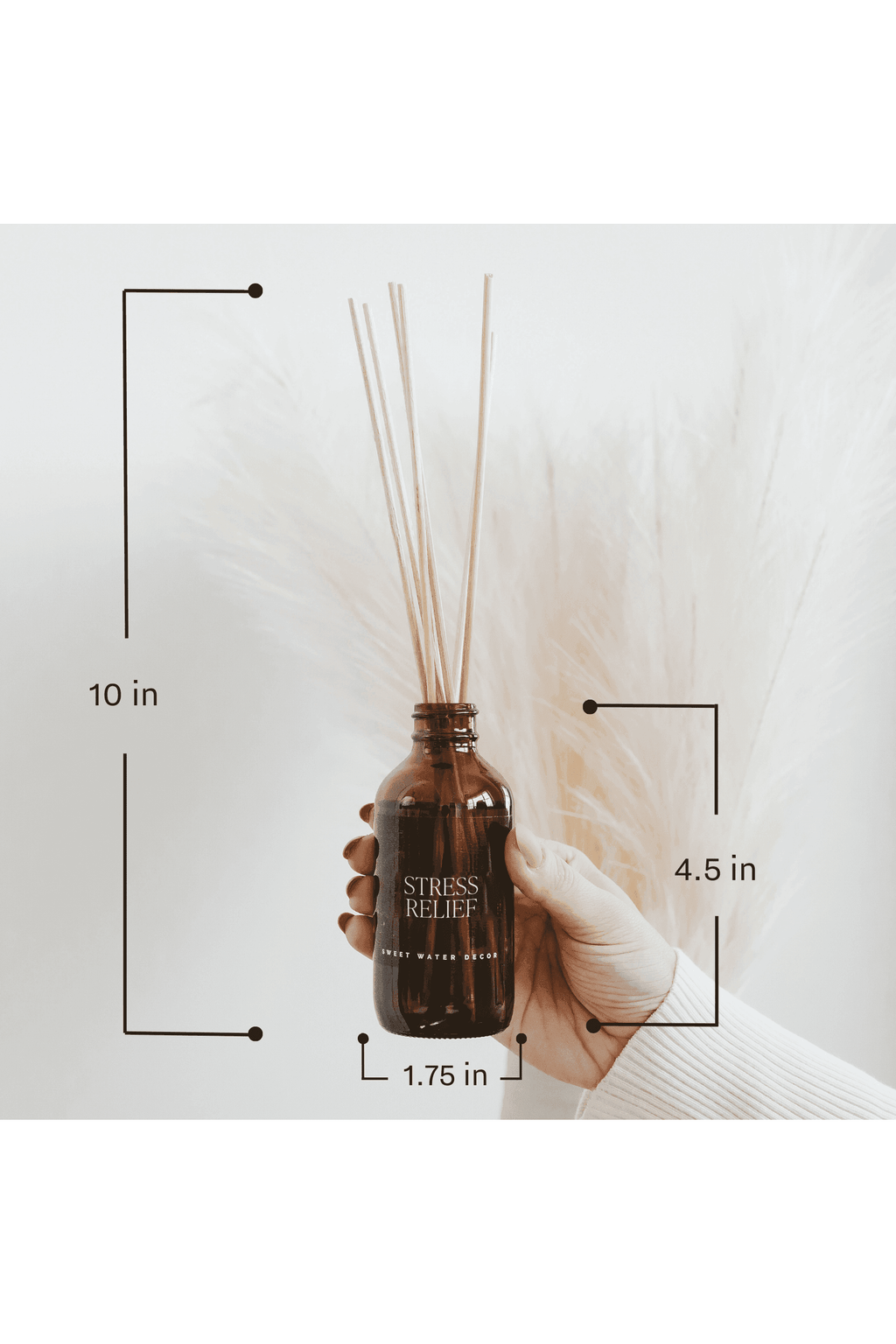 Sweet Water Decor Cashmere and Vanilla Amber Reed Diffuser - SwagglyLife Home & Fashion