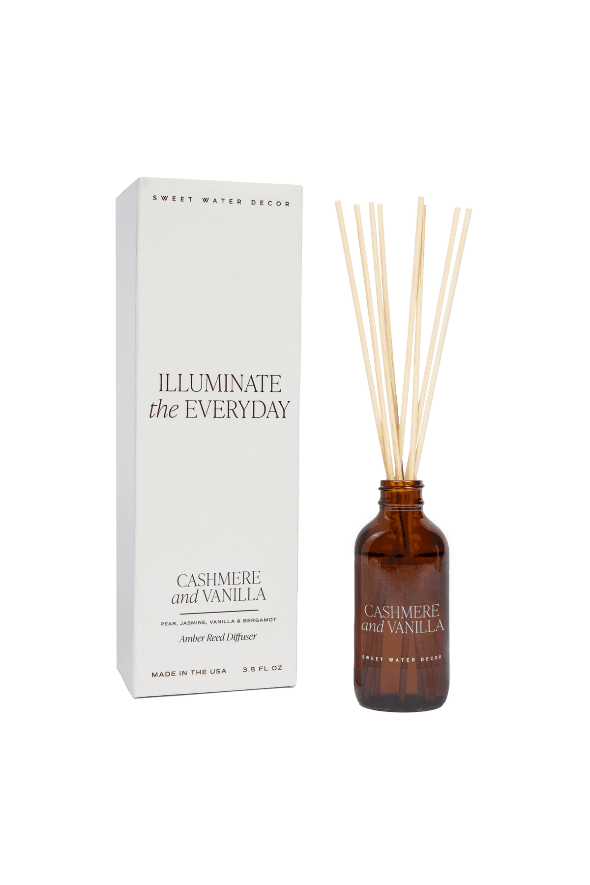 Cashmere and Vanilla Amber Reed Diffuser in - Reed Diffusers photo