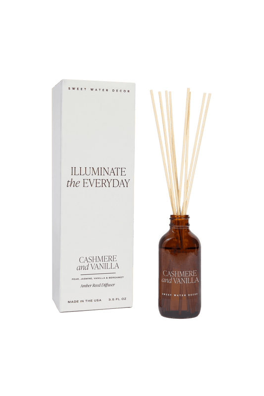 Cashmere and Vanilla Amber Reed Diffuser in - Reed Diffusers photo