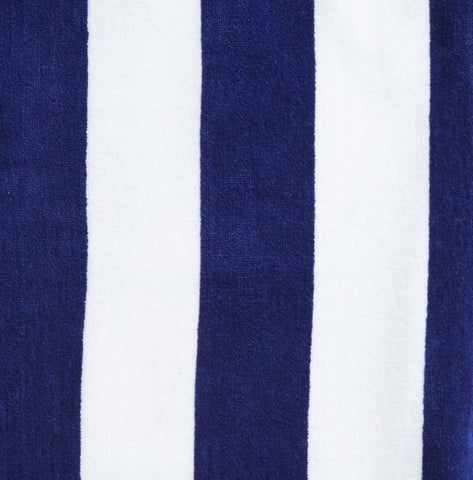 Cotton Velour Cabana Stripe Beach Towel - Novia Collection in - photo