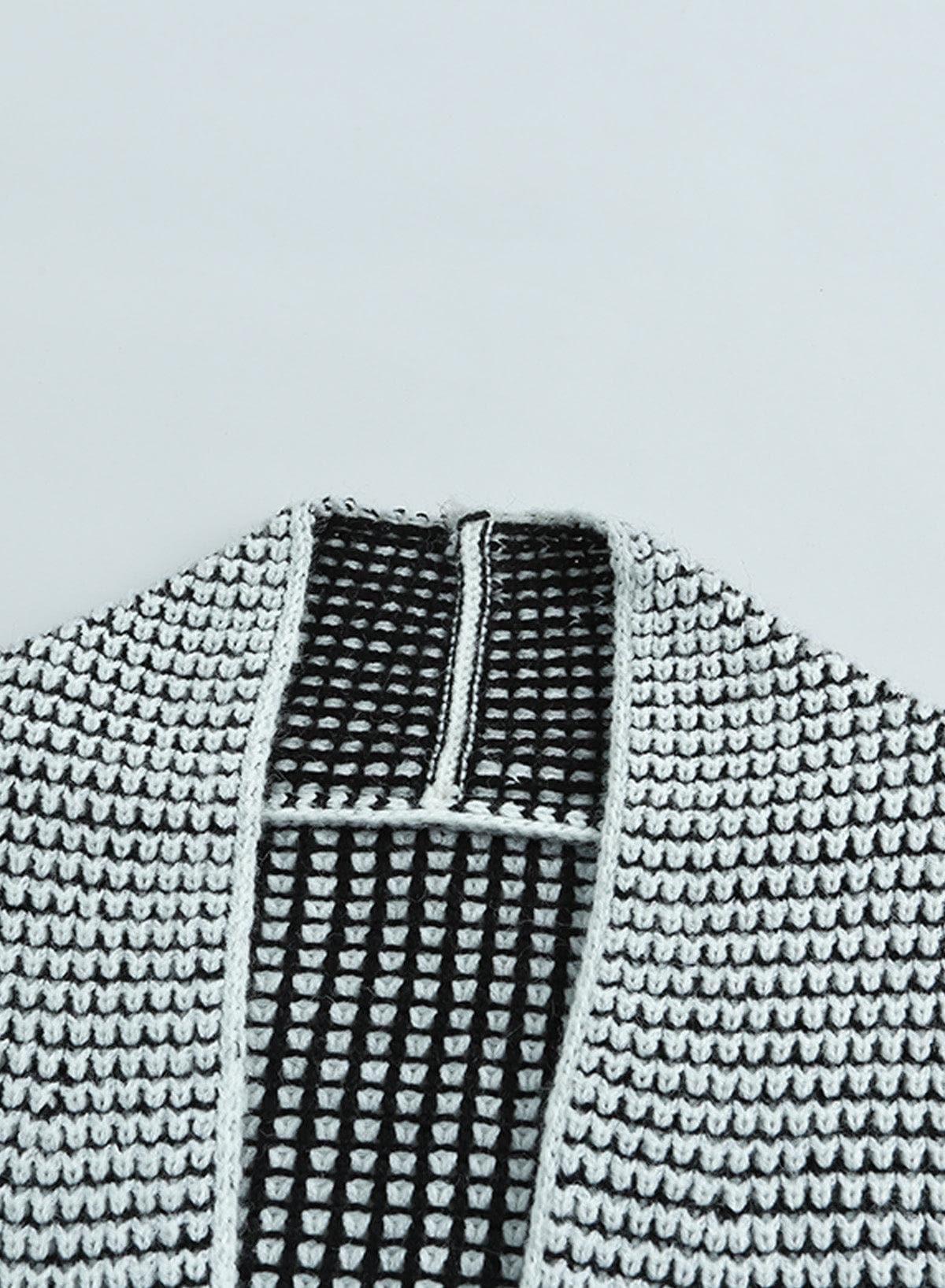 Heathered Open Front Longline Cardigan - SwagglyLife Home & Fashion